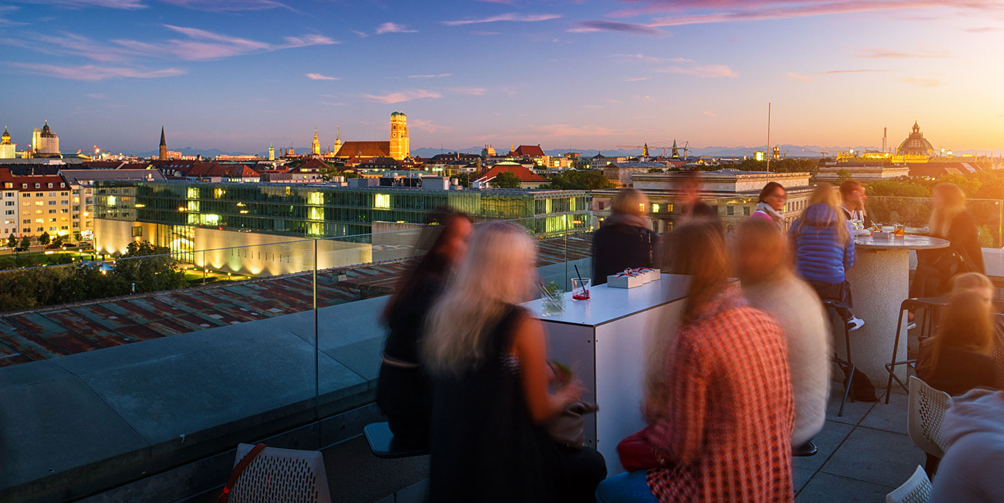 München Dachterrasse