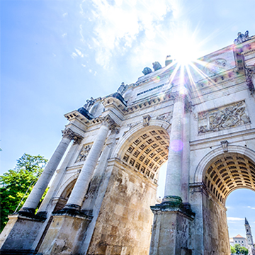 Siegestor aus München